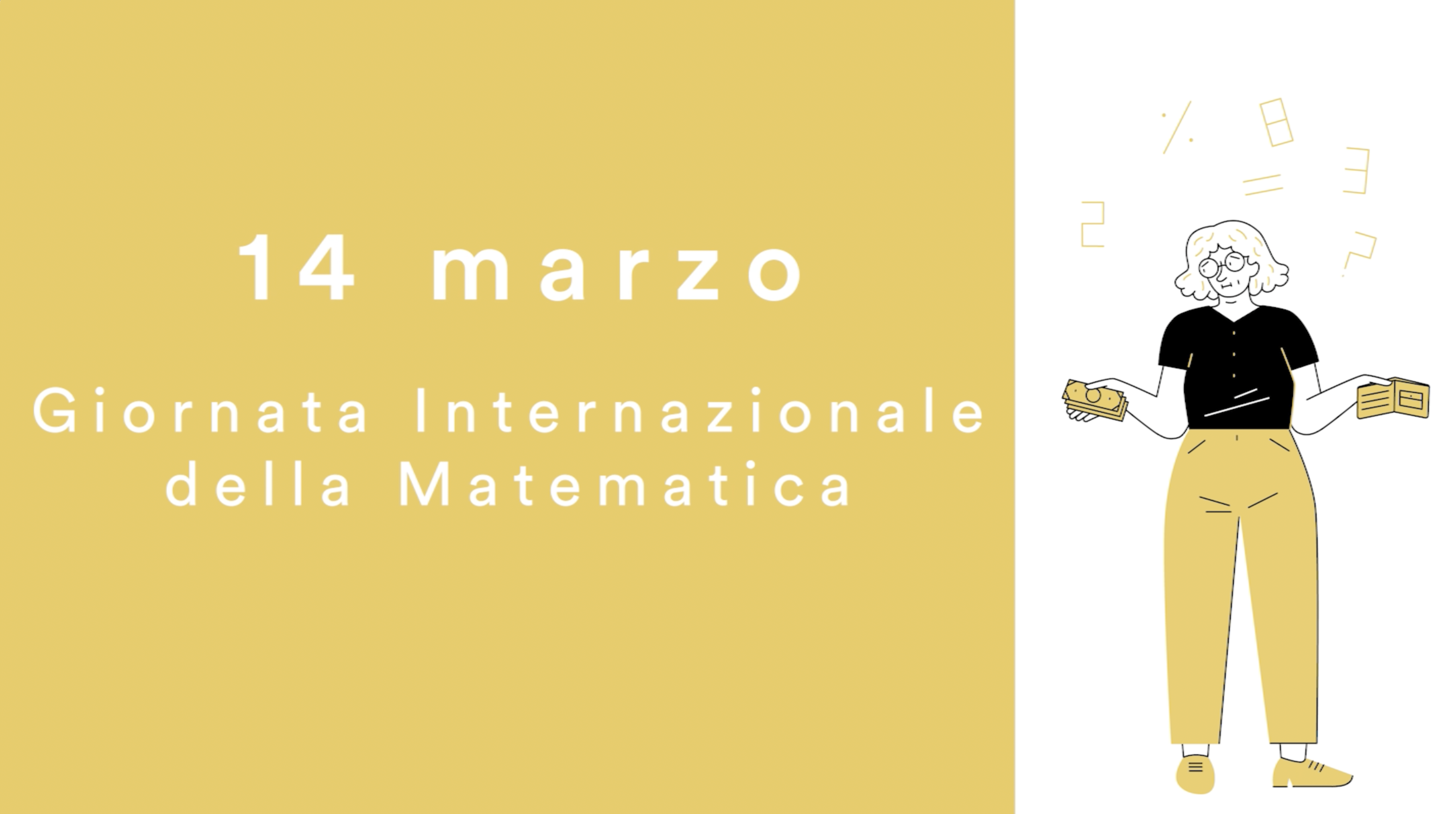 Giornata internazionale della matematica – 14 marzo